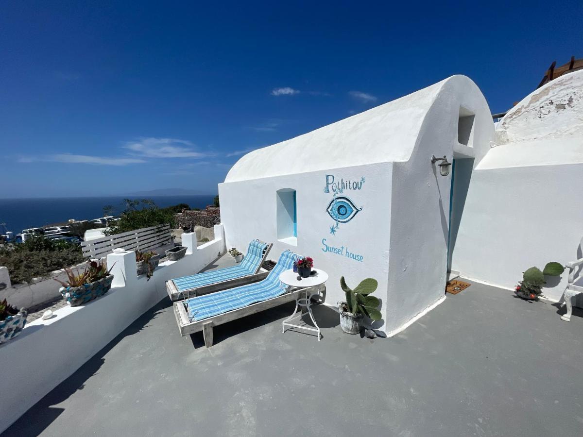 فيلا Oia Sunset House Pothitou المظهر الخارجي الصورة