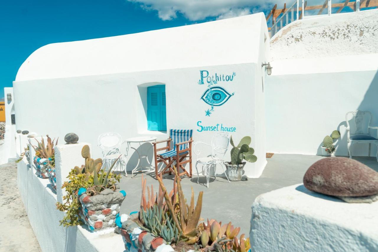 فيلا Oia Sunset House Pothitou المظهر الخارجي الصورة